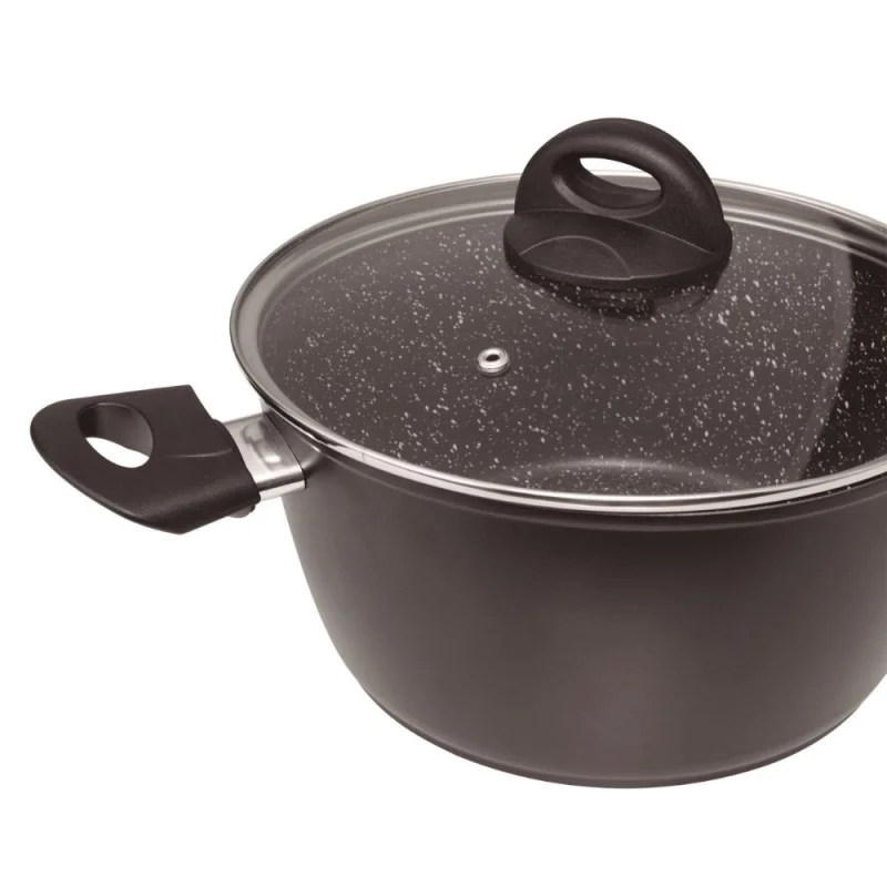 Тенджери и тигани Комплект тенджери Jata Granite BC3