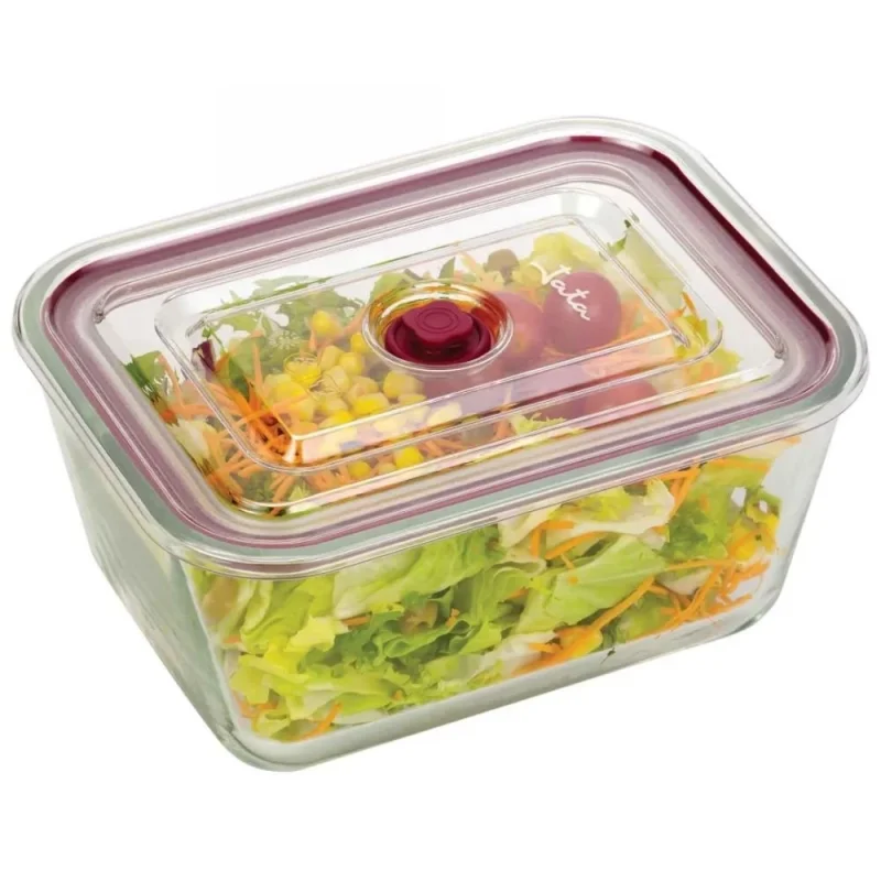 Аксесоари дребни уреди Стъклена кутия Jata HREC4202, 1500 мл.