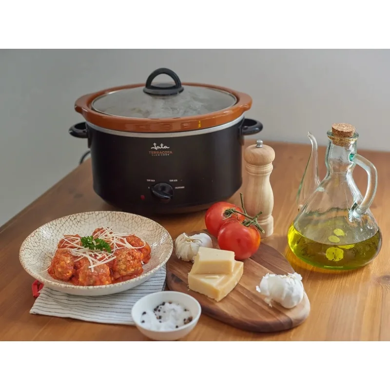 Уреди за здравословно готвене Уред за бавно готвене Jata JEOL2135 Terracotta